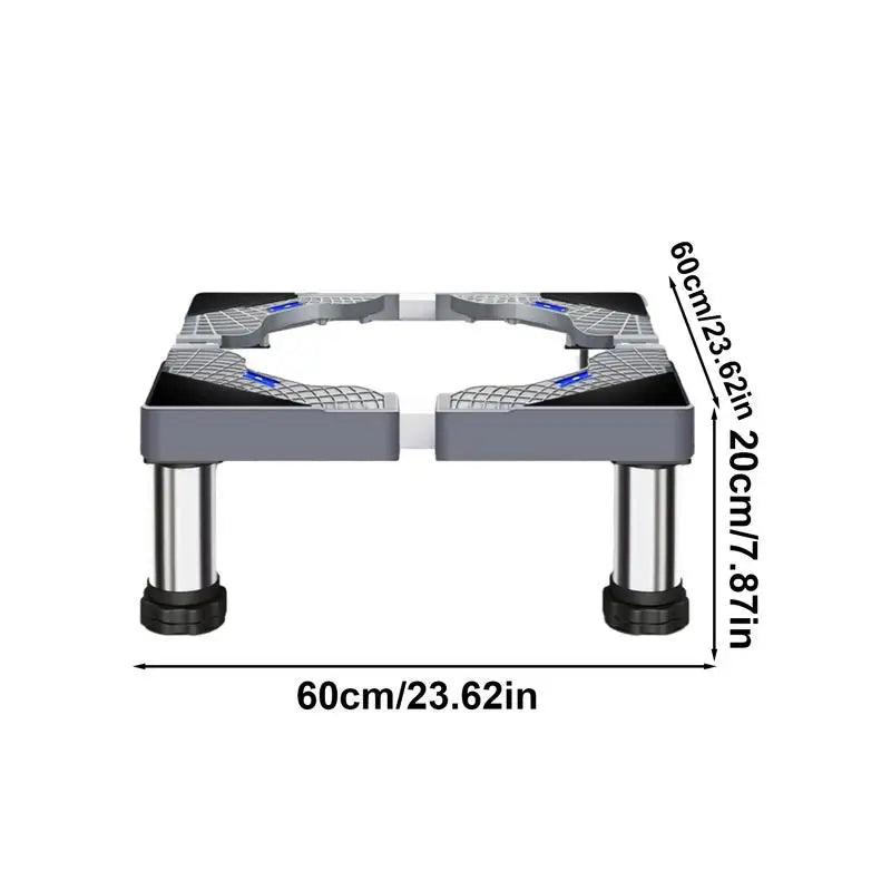 Washing Machine Stand Movable Refrigerator Raised Base Adjustable Washer Dryer Pedestal Heavy Duty Home Appliance Accessories
