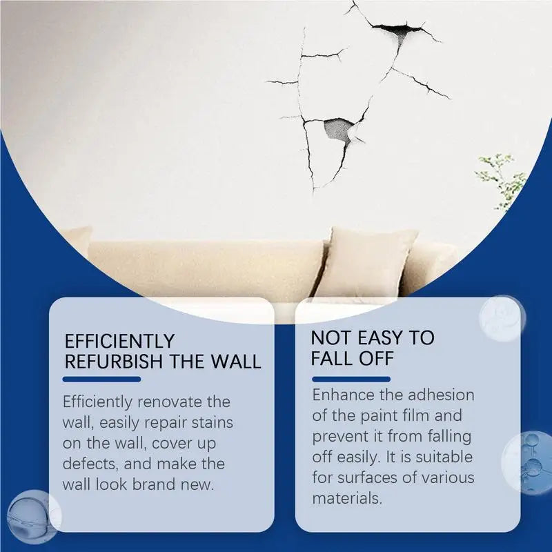 Safe Cover Wall Paint Spray 120ml No Color Difference Paint Spray Sun-resistant Waterproof Home Improvement Repair Paint