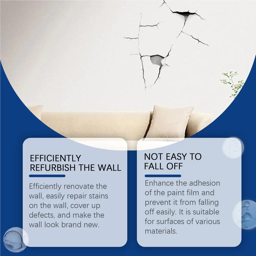 Safe Cover Wall Paint Spray 120ml No Color Difference Paint Spray Sun-resistant Waterproof Home Improvement Repair Paint