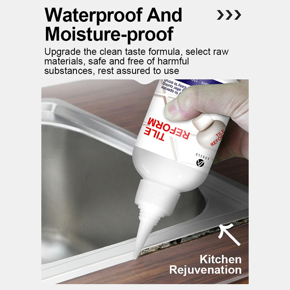 Waterproof Tile Caulk Agents Set For Home Portable Quick-Dry Tile Joint Tools For Home Improvement