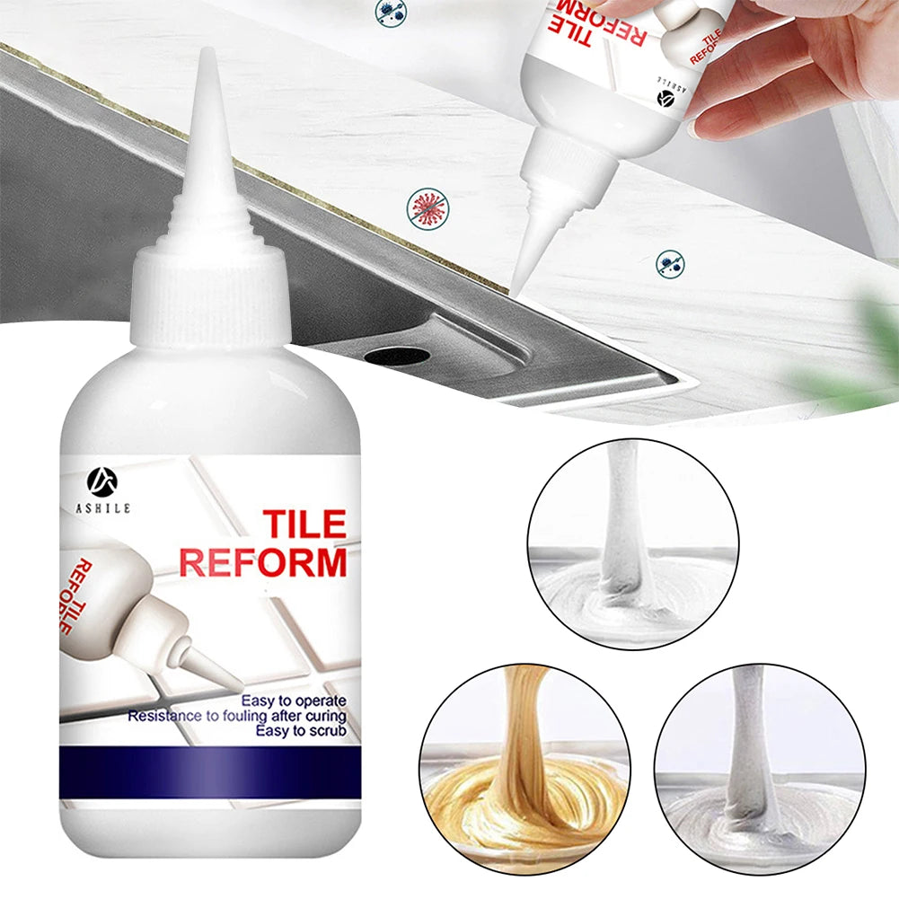 Waterproof Tile Caulk Agents Set For Home Portable Quick-Dry Tile Joint Tools For Home Improvement