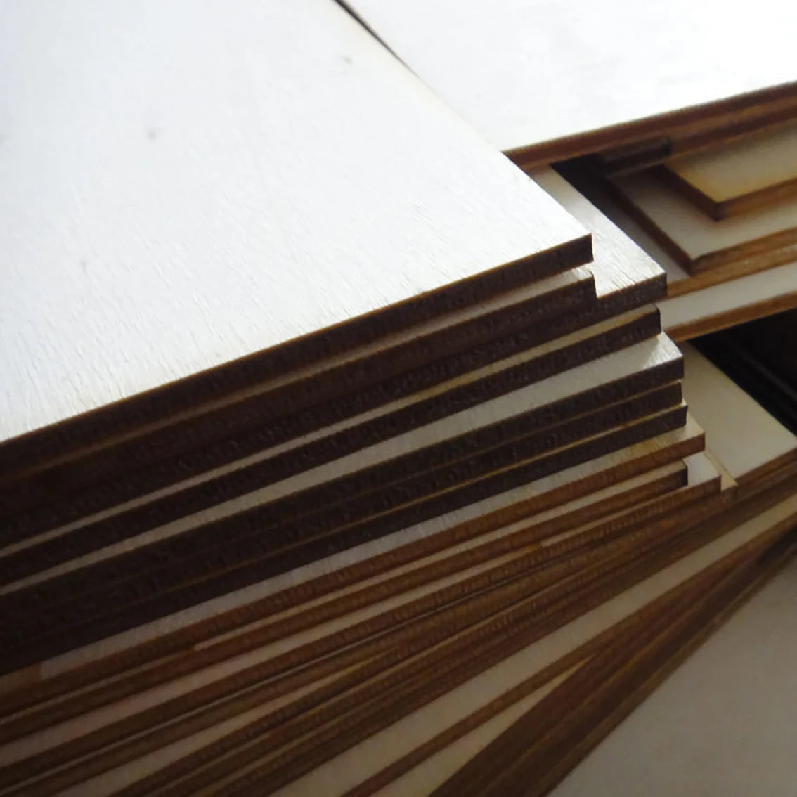 Basswood Craft Board 1.5-5mm Thick Model Layer Wood Board DIY Craft Sand Table Building Model Materials Accessories