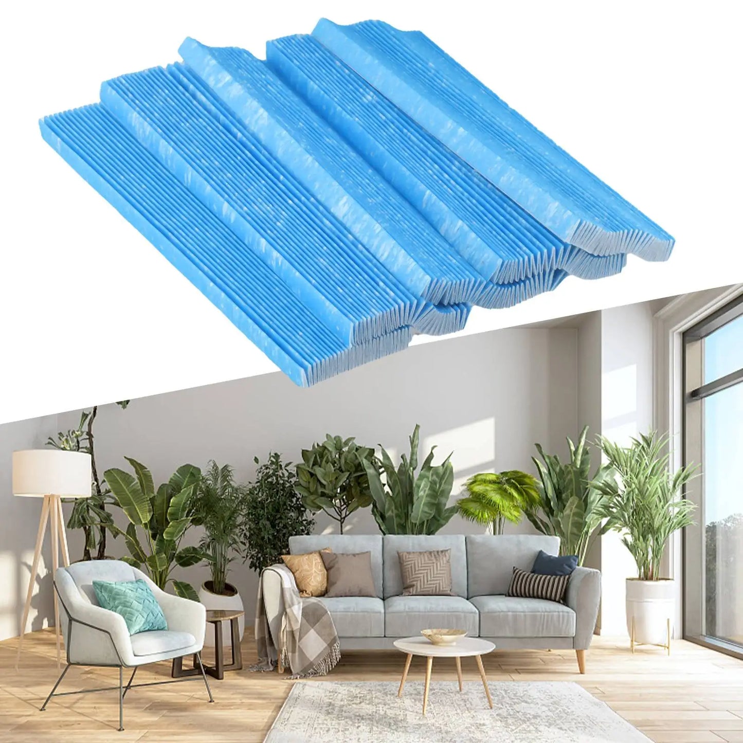 5PCS Air Purifier Filter For DAIKIN AC / MC Series Purifiers KAC017A4 KAC006A4 Replacement Air Purifier Filter Home Improvement