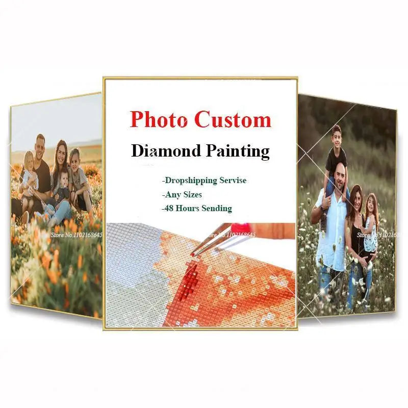 5D DIY Diamond Painting New 2024 Cute Bee With Flower Embroidery Vishivanka Animal Landscape Picture Needlework Handmade Gift