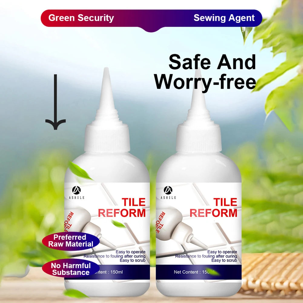 Waterproof Tile Caulk Agents Set For Home Portable Quick-Dry Tile Joint Tools For Home Improvement