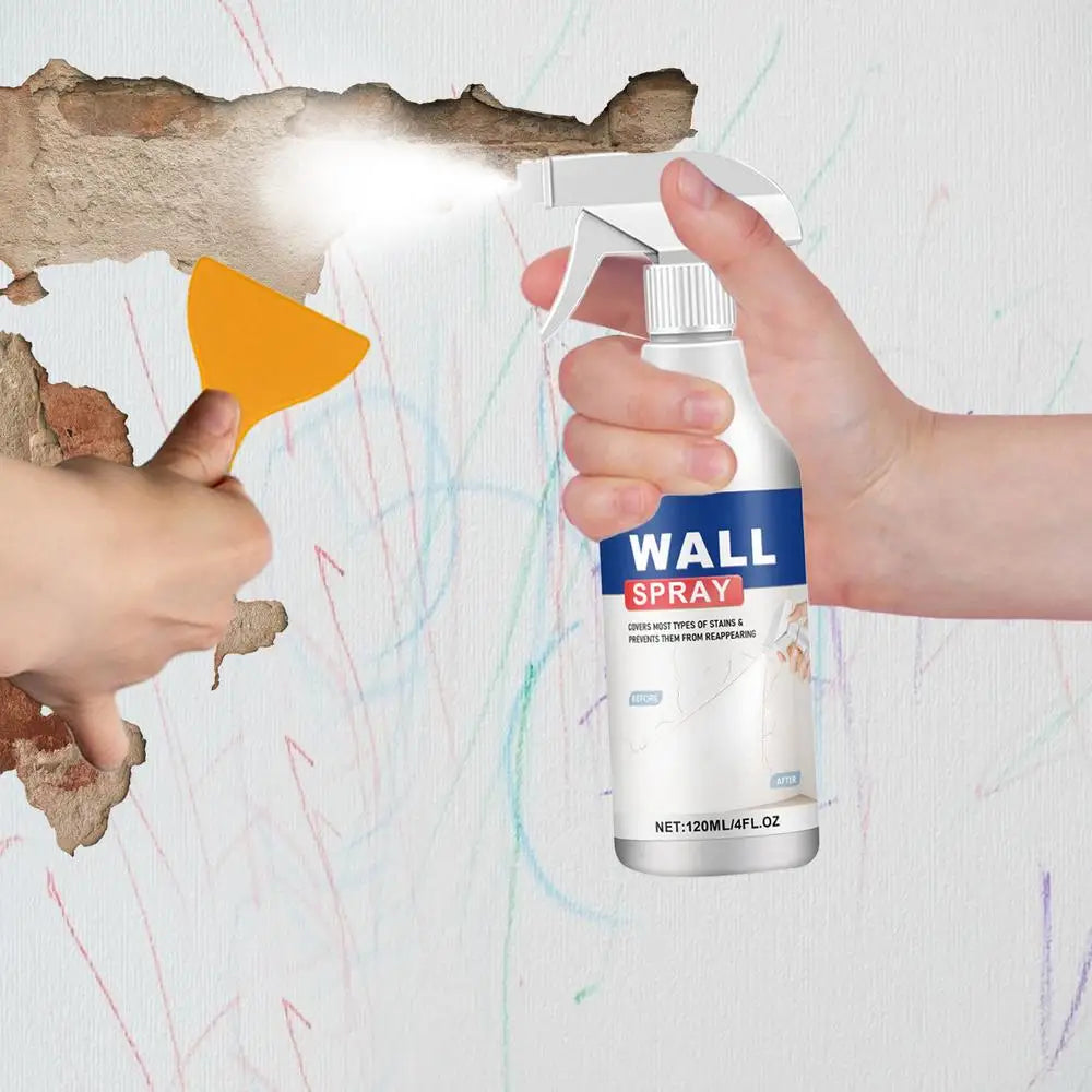 Safe Cover Wall Paint Spray 120ml No Color Difference Paint Spray Sun-resistant Waterproof Home Improvement Repair Paint