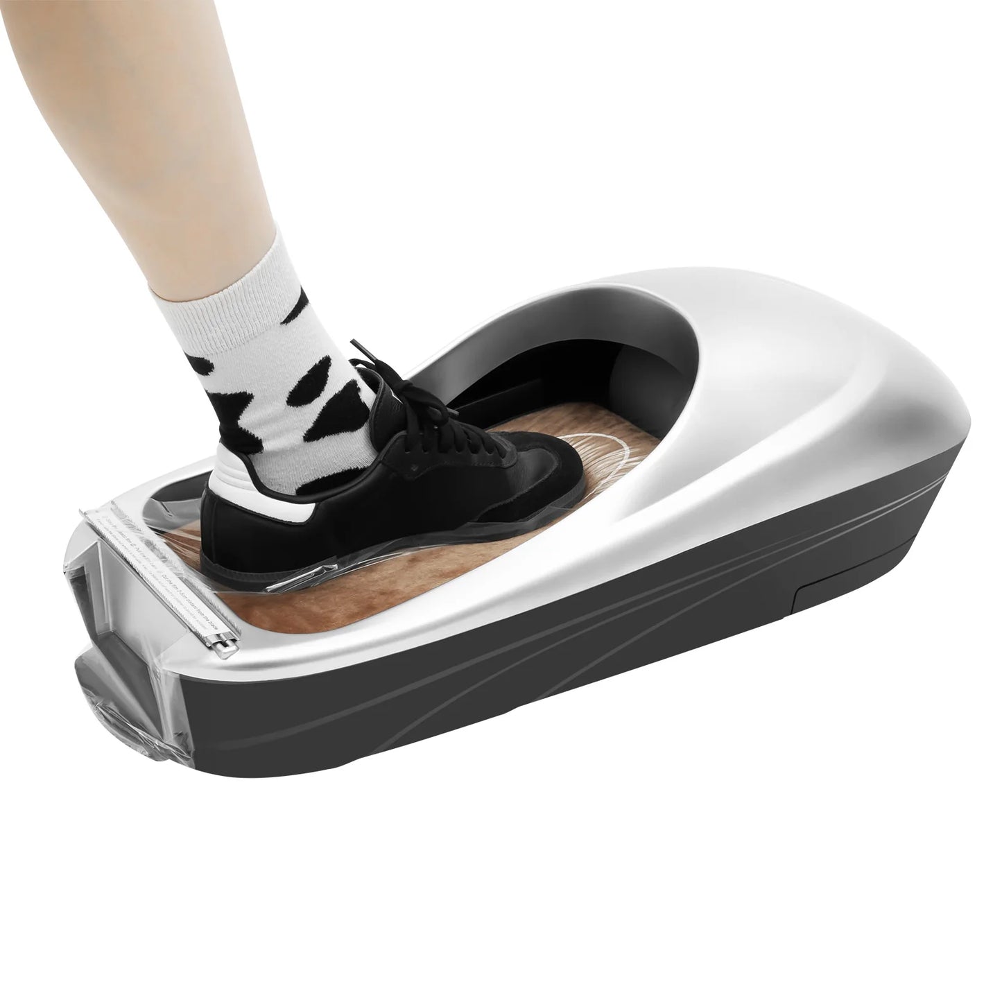 Automatic Shoe Cover Machine, Disposable Home Shoe Film Machine with 500 Shoe Films