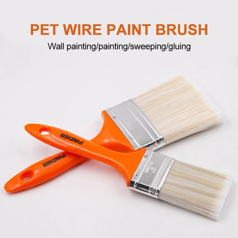 Wall Paint Brush Home Decorative Oil Painting Brush Tools ABS Handle PET Soft Bristles Cleaning Brush