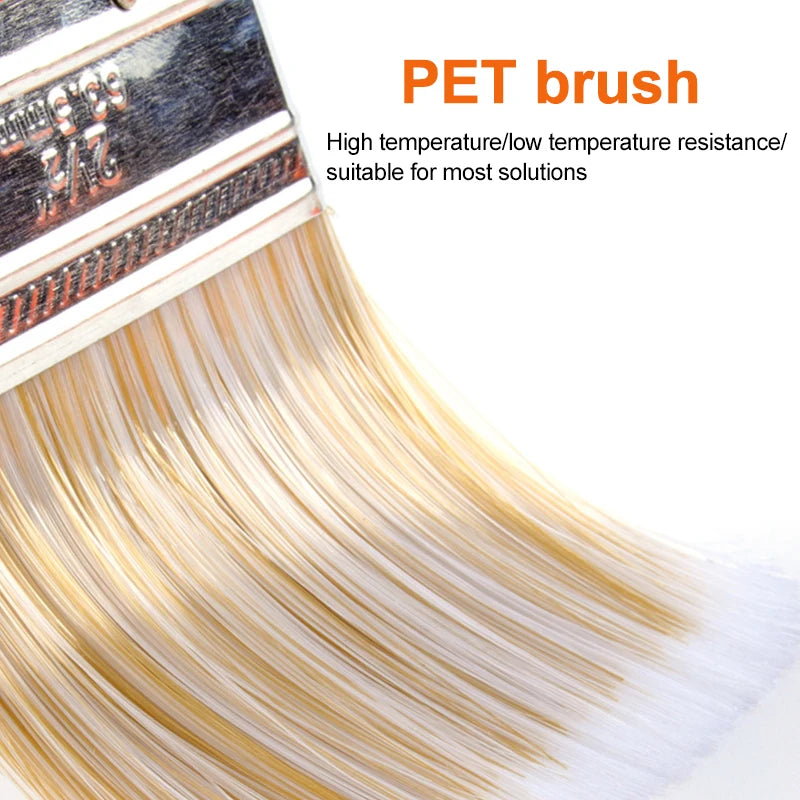 Wall Paint Brush Home Decorative Oil Painting Brush Tools ABS Handle PET Soft Bristles Cleaning Brush