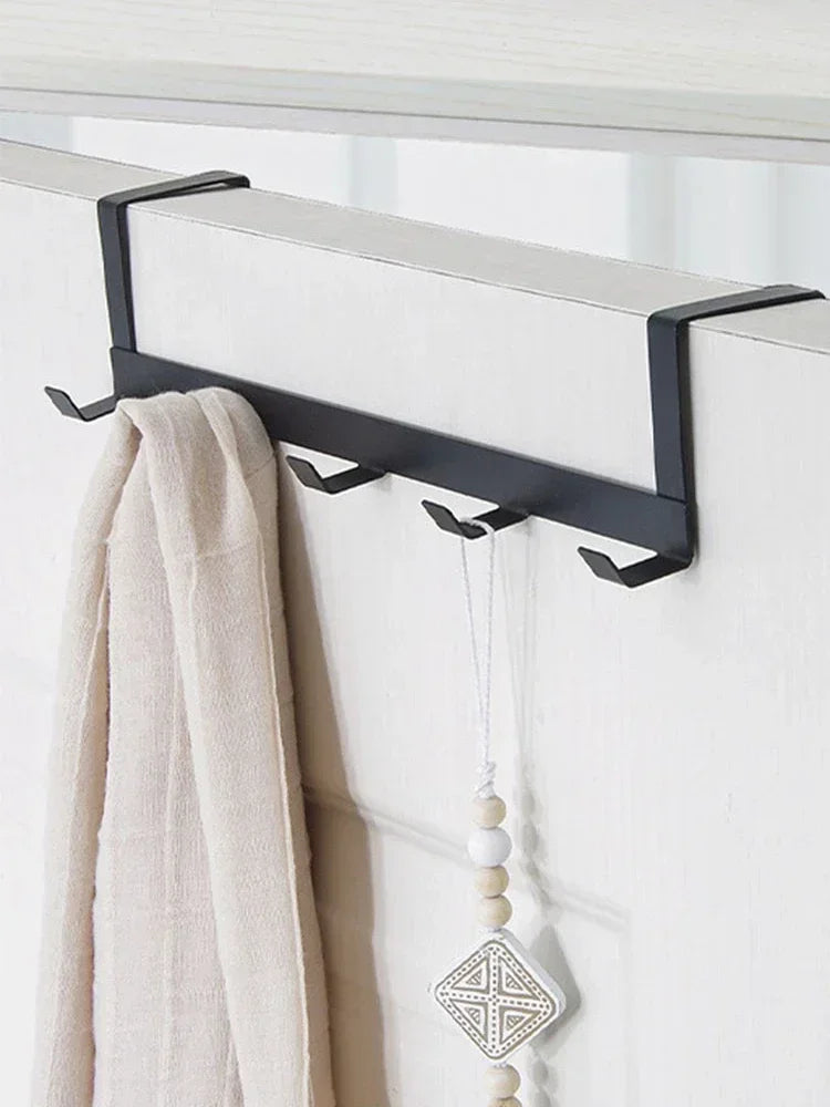 Hooks Home Bathroom Organizer Rack Clothes Coat Hat Towel Hanger Bathroom Kitchen Accessories
