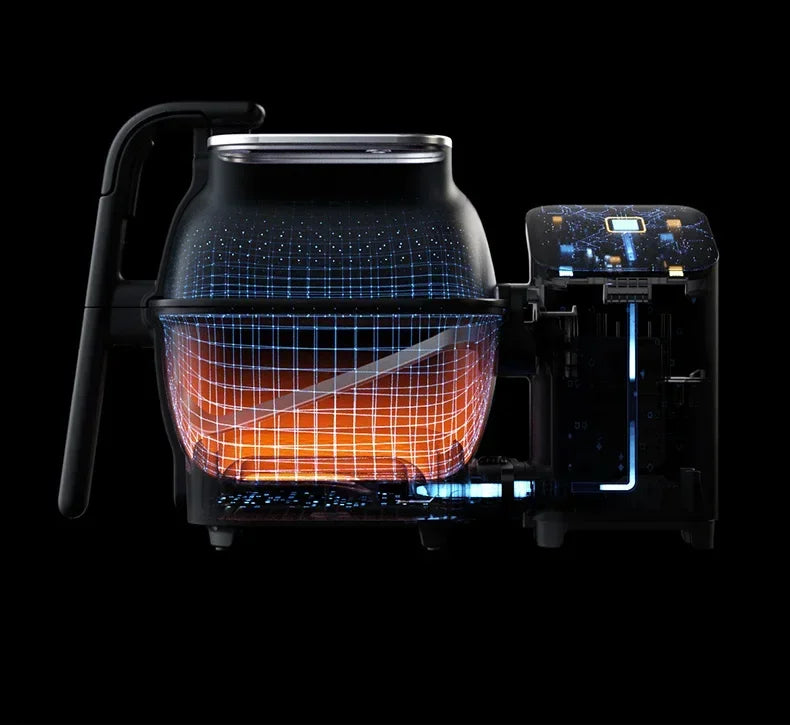 fried rice electric frying pan fried rice machine new fully intelligent cooking pot robot fried rice