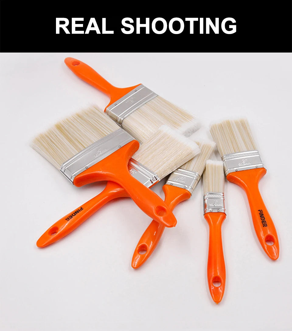 Wall Paint Brush Home Decorative Oil Painting Brush Tools ABS Handle PET Soft Bristles Cleaning Brush