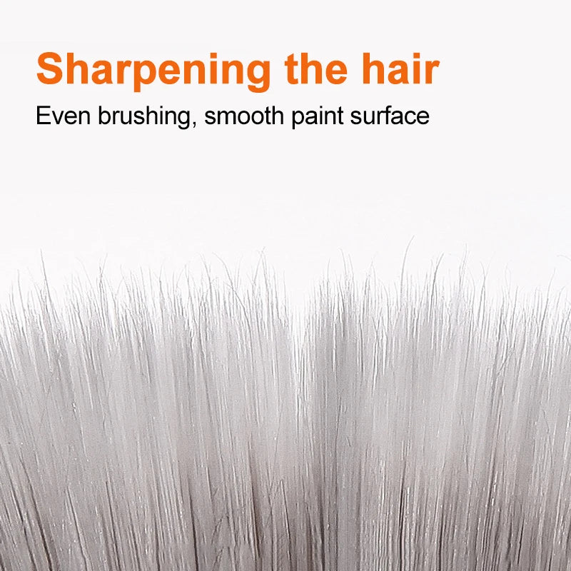 Wall Paint Brush Home Decorative Oil Painting Brush Tools ABS Handle PET Soft Bristles Cleaning Brush