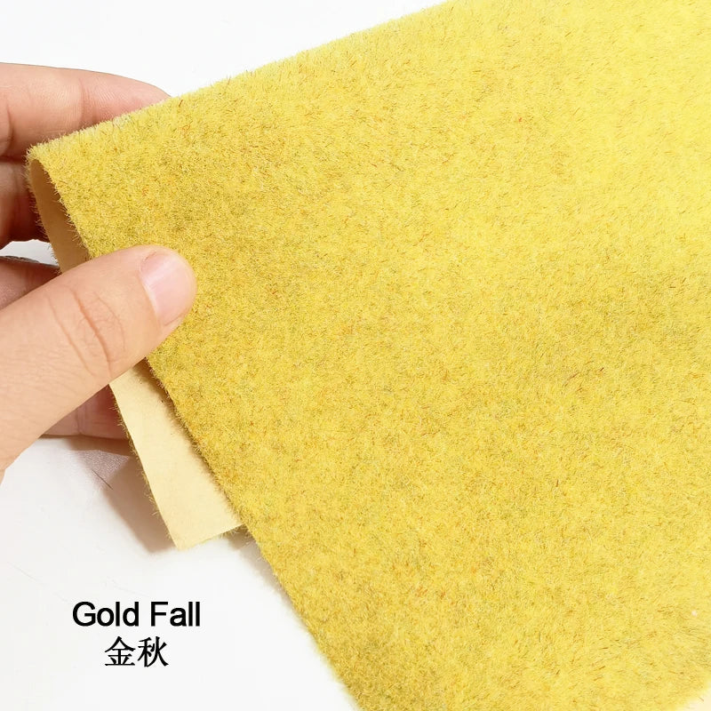 Large-size Grass Mats Artificial Lawn Turf Model Landscape Scale Train Railway Scenery Building Layout Miniature Material