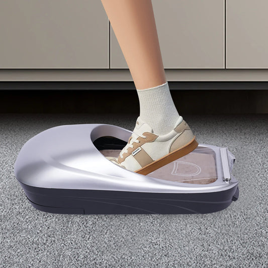 Automatic Shoe Cover Machine, Disposable Home Shoe Film Machine with 500 Shoe Films