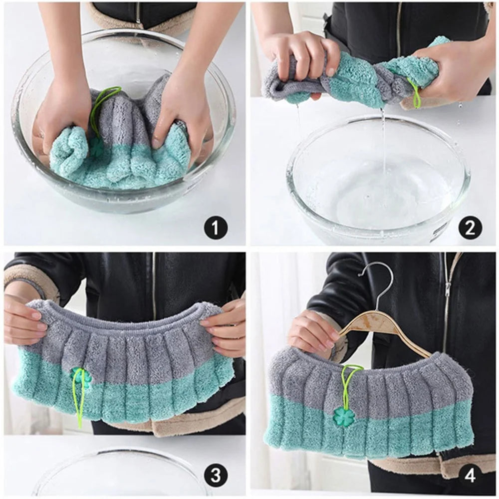 Winter Warm Toilet Seat Cover Closestool Mat 1Pcs Washable Bathroom Accessories Knitting Pure Color Soft O-shape Pad Toilet Seat