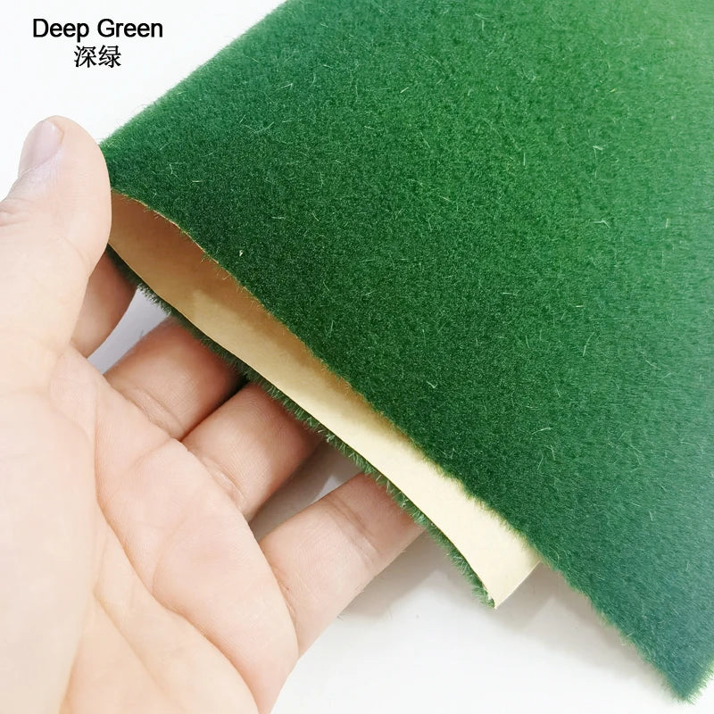 Large-size Grass Mats Artificial Lawn Turf Model Landscape Scale Train Railway Scenery Building Layout Miniature Material