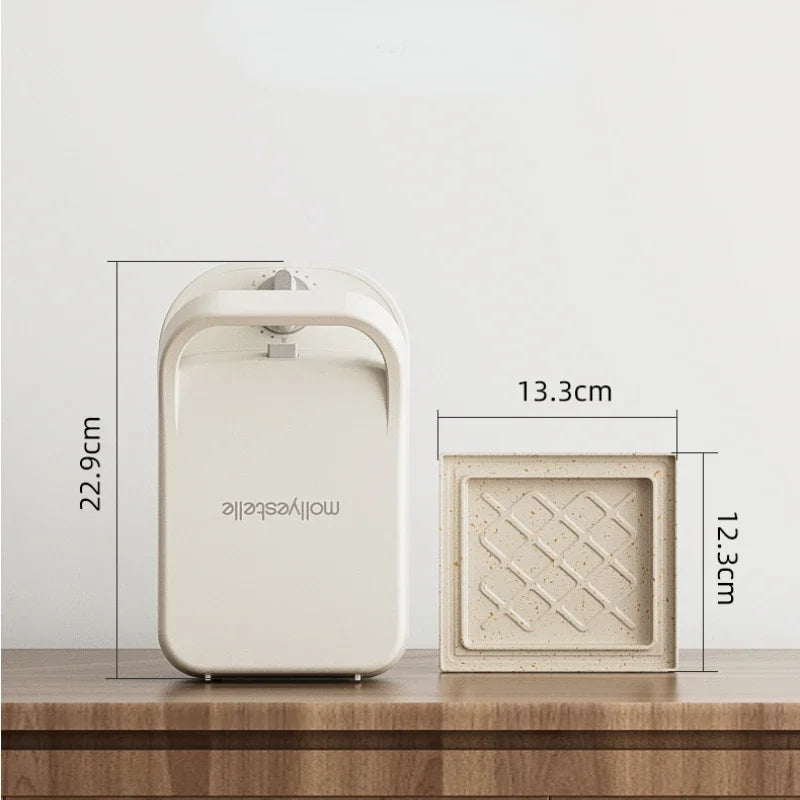 Ceramic Enamel Coated Sandwich Toaster Bread Machine Home Appliance Timed Multi-functional Home Small Toast Waffle Maker