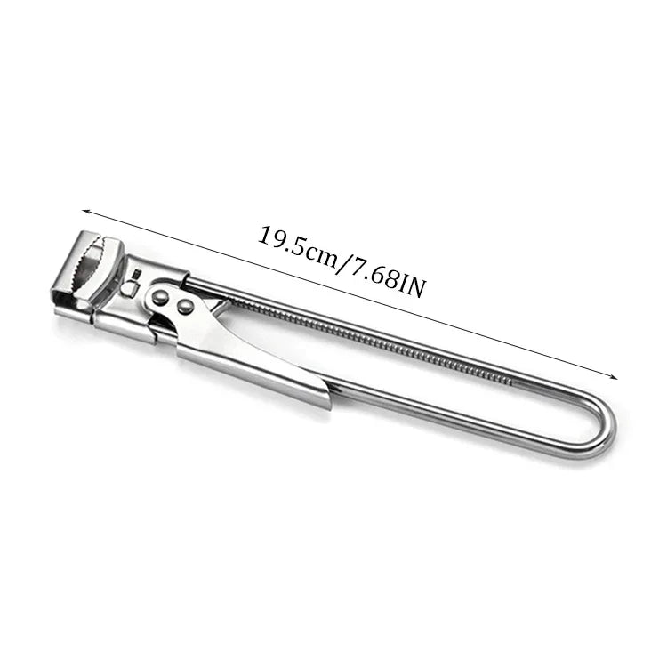 Can Opener Adjustable Stainless Steel Non-Slip Opener Multifunction Manual Jar Bottle Opening Aid Gadget Kitchen Accessories