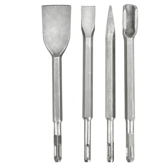 SDS PLUS Shank Point Flat Wide Flat Electric Hammer Chisel Bit for Wall Concrete Impact Drill Elbow Widening Drill Bit