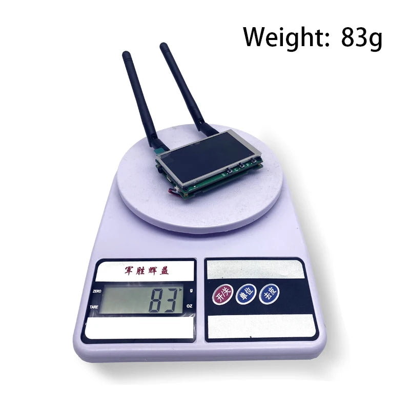 New Long Range 5.8Ghz 48CH 1.6W FPV VTX Viedo Transmitter and CMOS 1500TVL FPV Camera 3 inch FPV Monitor build in Battery