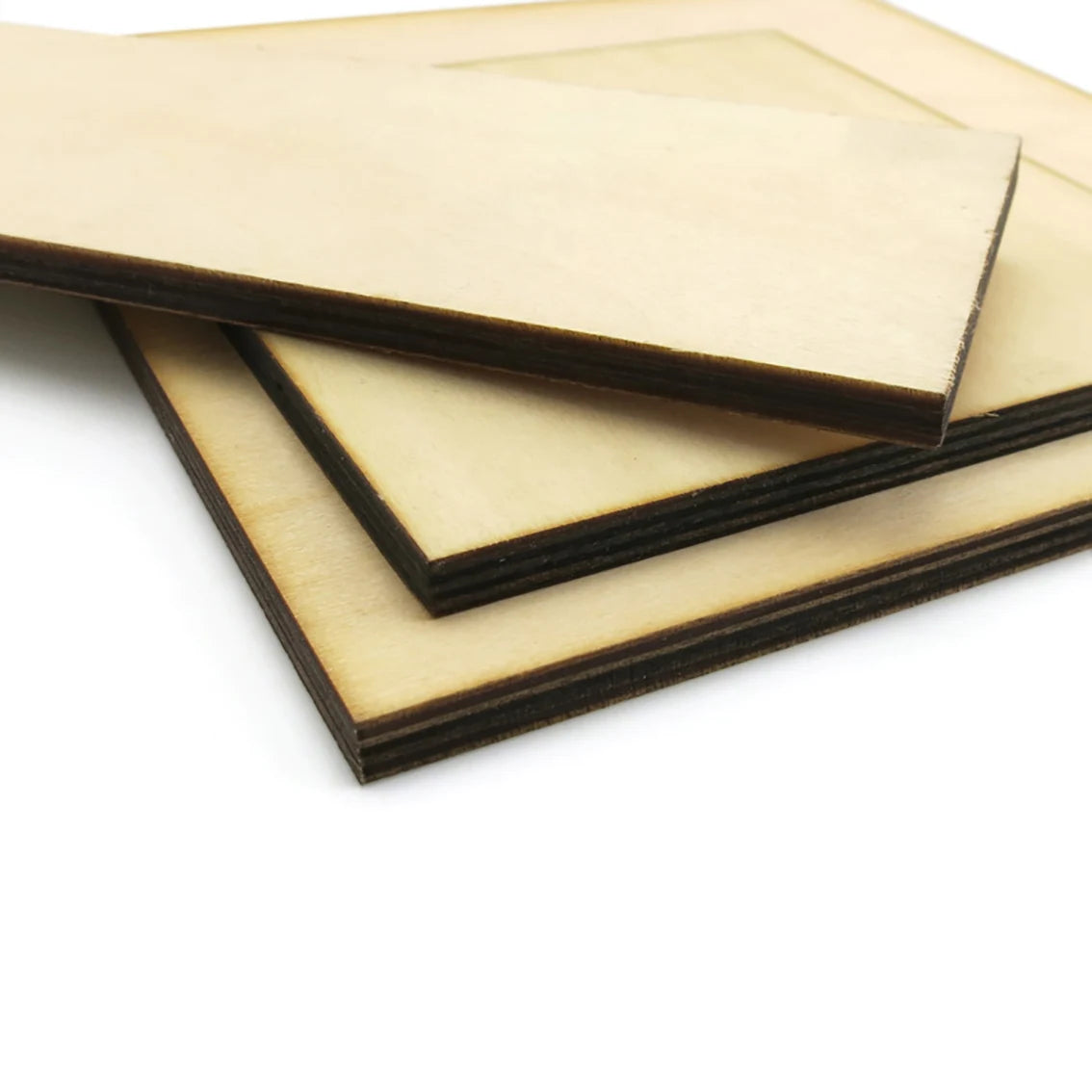 Basswood Craft Board 1.5-5mm Thick Model Layer Wood Board DIY Craft Sand Table Building Model Materials Accessories